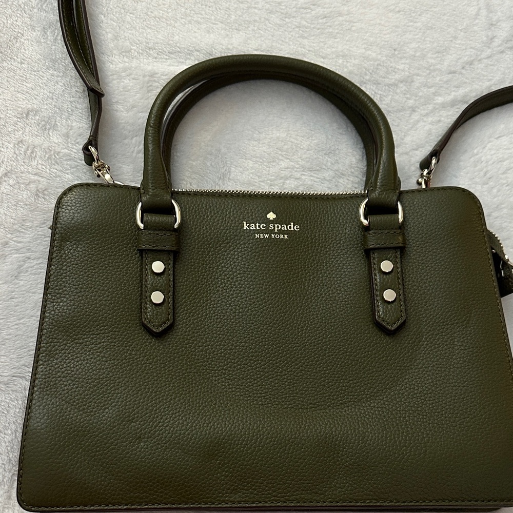 Kate Spade Dark Green Satchel